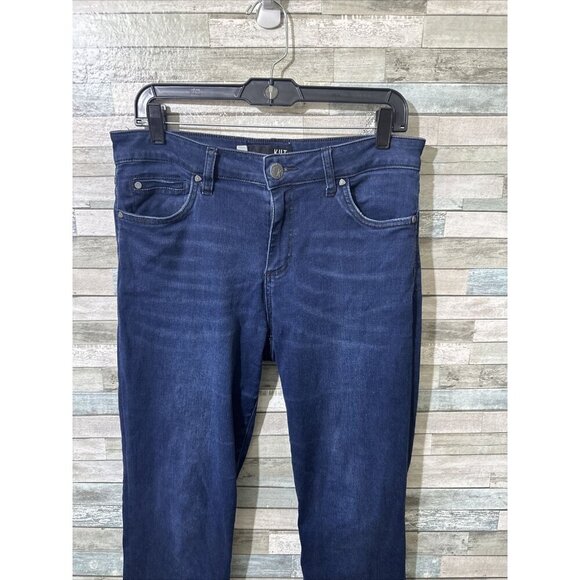 Women’s Kut From The Kloth Denim Jeans Dark Wash Skinny Leg Size 10 - Picture 6 of 16